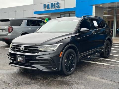 Pre-Owned Black 2022 Volkswagen Tiguan 2.0T SE R-Line Black FWD - photo 3 - Stock #260691A