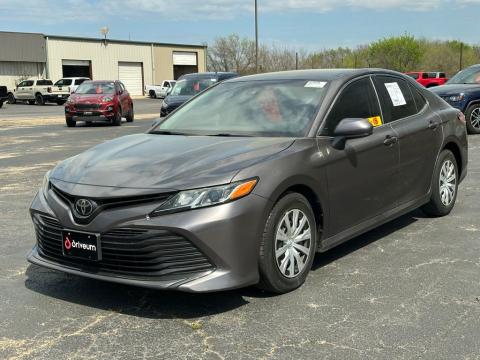 Pre-Owned Predawn Gray Mica 2018 Toyota Camry L FWD - photo 3 - Stock #X2438
