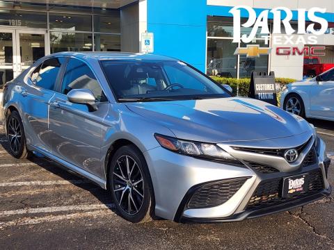  Pre-Owned 2021 Toyota Camry SE Stock#250636B Silver FWD 