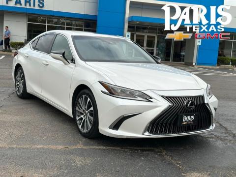 White Pearl 2019 Lexus ES 350 Luxury FWD for sale in Paris, TX - Stock #260473C