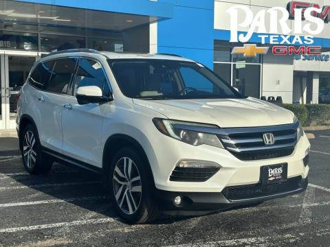  Pre-Owned 2016 Honda Pilot Touring Stock#B5544 White FWD 