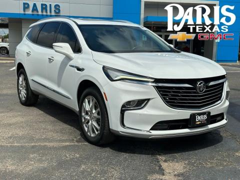 Summit White 2024 Buick Enclave Essence FWD for sale in Paris, TX - Stock #B5605