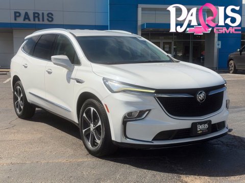 White Frost Tricoat 2022 Buick Enclave Essence FWD for sale in Paris, TX - Stock #A1098