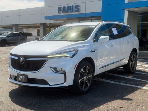 Pre-Owned White Frost Tricoat 2022 Buick Enclave Essence FWD - photo 3 - Stock #A1098