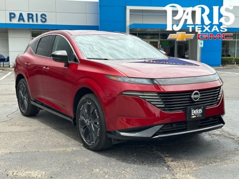 Scarlet Ember Tintcoat 2025 Nissan Murano Platinum AWD for sale in Paris, TX - Stock #260891A