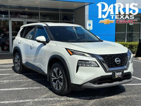  Pre-Owned 2023 Nissan Rogue SV Stock#B5538 Pearl White Tricoat 