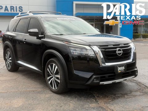Super Black 2024 Nissan Pathfinder Platinum FWD for sale in Paris, TX - Stock #261149B