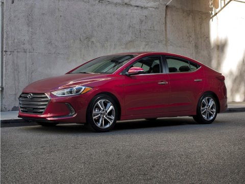 Electric Blue 2017 Hyundai Elantra Limited FWD for sale in Paris, TX - Stock #261111A