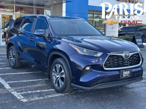  Pre-Owned 2023 Toyota Highlander XLE Stock#250742A Blue FWD 