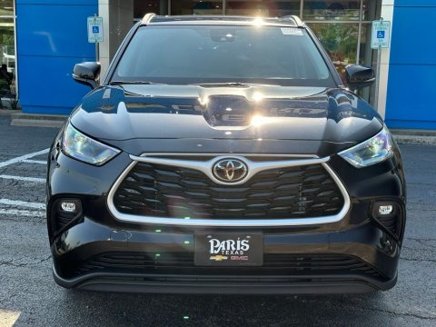 Pre-Owned Midnight Black Metallic 2025 Toyota Highlander XLE FWD - photo 2 - Stock #260270A