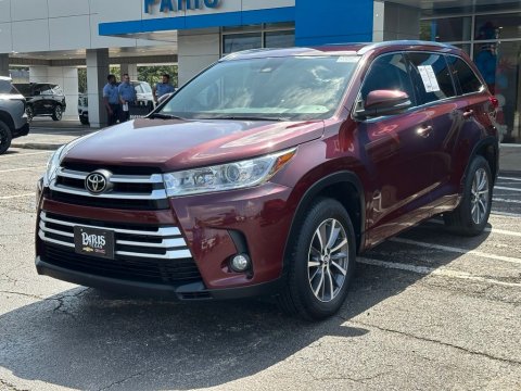 Pre-Owned Ooh La La Rouge Mica 2017 Toyota Highlander XLE FWD - photo 3 - Stock #260928A