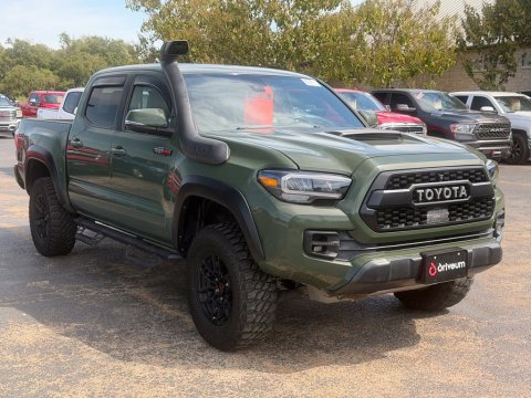 Army Green 2020 Toyota Tacoma TRD Pro 4WD for sale in Paris, TX - Stock #X2597