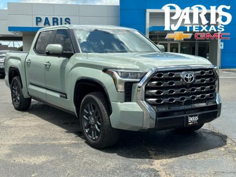 Lunar 2024 Toyota Tundra Platinum 4WD for sale in Paris, TX - Stock #260700A