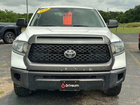 Pre-Owned Super White 2020 Toyota Tundra SR RWD - photo 2 - Stock #X2481