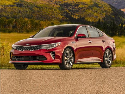 Ebony Black 2016 Kia Optima LX FWD for sale in Paris, TX - Stock #261295A