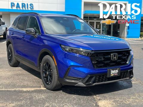 Blue 2023 Honda CR-V Hybrid Sport AWD for sale in Paris, TX - Stock #B5592