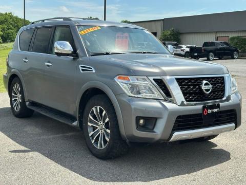 Gun Metallic 2018 Nissan Armada SL RWD for sale in Paris, TX - Stock #X2473