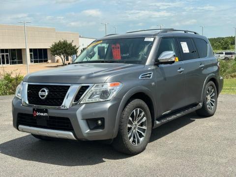 Pre-Owned Gun Metallic 2018 Nissan Armada SL RWD - photo 3 - Stock #X2473