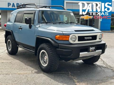Blue 2014 Toyota FJ Cruiser Base 4WD for sale in Paris, TX - Stock #B5602