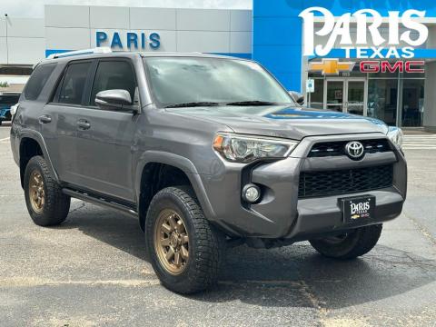 Magnetic Gray Metallic 2018 Toyota 4Runner SR5 Premium 4WD for sale in Paris, TX - Stock #A1069