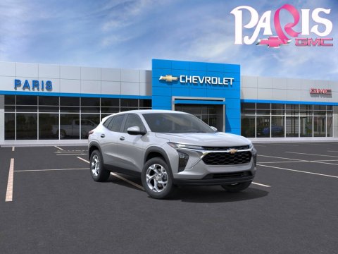 Sterling Gray Metallic 2026 Chevrolet Trax LS FWD for sale in Paris, TX - Stock #261518