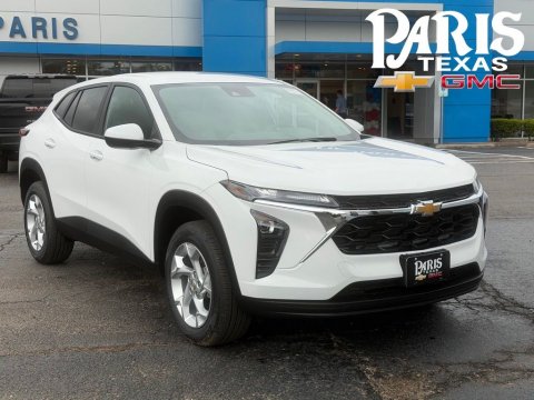 Summit White 2026 Chevrolet Trax LS FWD for sale in Paris, TX - Stock #261160