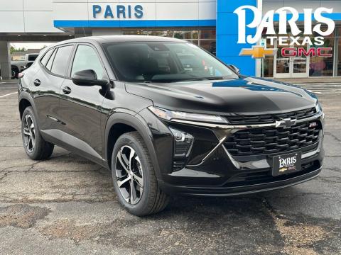 Mosaic Black Metallic 2026 Chevrolet Trax 1RS FWD for sale in Paris, TX - Stock #260919