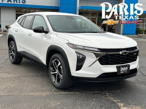 Summit White 2026 Chevrolet Trax 1RS FWD for sale in Paris, TX - Stock #260917