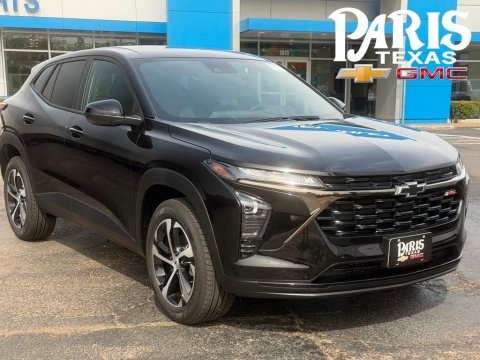 Black Metallic 2026 Chevrolet Trax 1RS FWD for sale in Paris, TX - Stock #261295