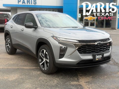 Sterling Gray Metallic 2026 Chevrolet Trax 1RS FWD for sale in Paris, TX - Stock #261292
