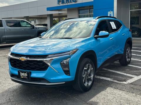 Pre-Owned Marina Blue Metallic 2025 Chevrolet Trax LT FWD - photo 3 - Stock #260774A