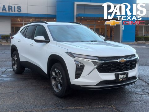 Summit White 2026 Chevrolet Trax LT FWD for sale in Paris, TX - Stock #261340