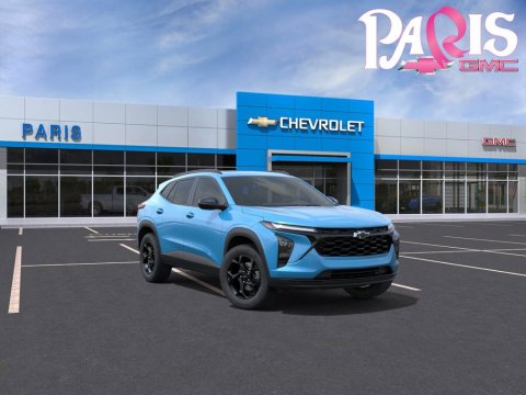 Marina Blue Metallic 2026 Chevrolet Trax LT FWD for sale in Paris, TX - Stock #261505