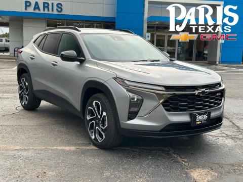 Sterling Gray Metallic 2026 Chevrolet Trax 2RS FWD for sale in Paris, TX - Stock #260825