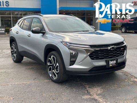 Sterling Gray Metallic 2026 Chevrolet Trax 2RS FWD for sale in Paris, TX - Stock #261110