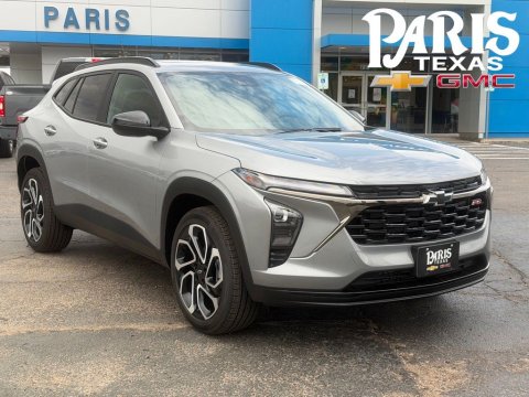 Sterling Gray Metallic 2026 Chevrolet Trax 2RS FWD for sale in Paris, TX - Stock #261312