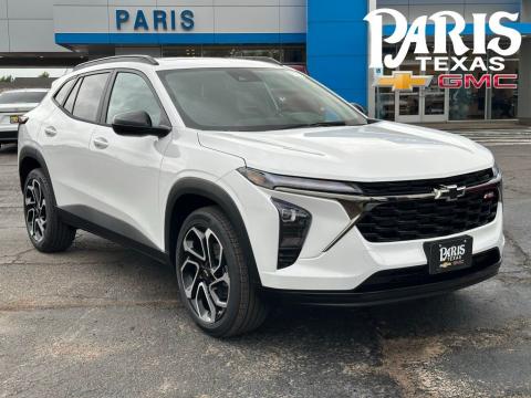 Summit White 2026 Chevrolet Trax 2RS FWD for sale in Paris, TX - Stock #260802