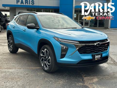 Marina Blue Metallic 2026 Chevrolet Trax 2RS FWD for sale in Paris, TX - Stock #260798