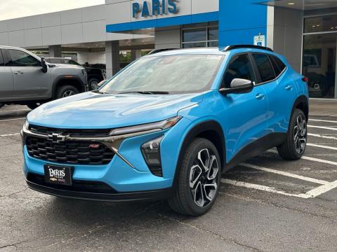 New Marina Blue Metallic 2026 Chevrolet Trax 2RS FWD - photo 3 - Stock #260798