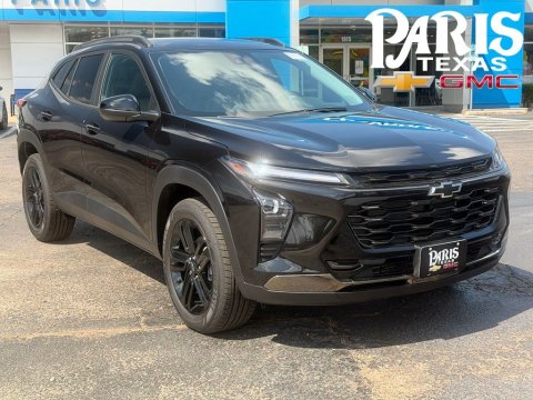 Black Metallic 2026 Chevrolet Trax ACTIV FWD for sale in Paris, TX - Stock #261344