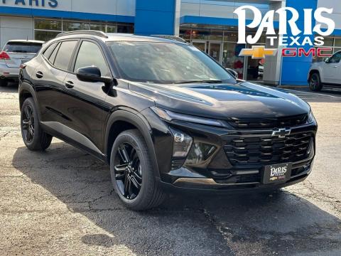 Mosaic Black Metallic 2026 Chevrolet Trax ACTIV FWD for sale in Paris, TX - Stock #261012