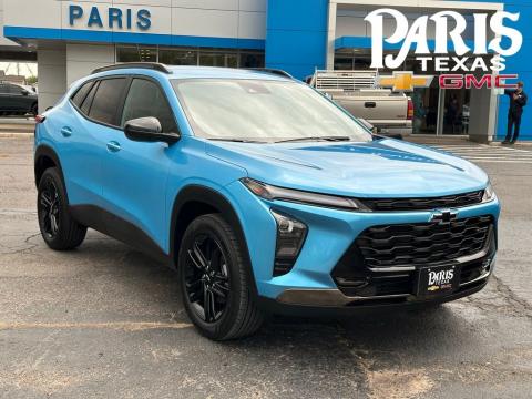 Marina Blue Metallic 2026 Chevrolet Trax ACTIV FWD for sale in Paris, TX - Stock #260849