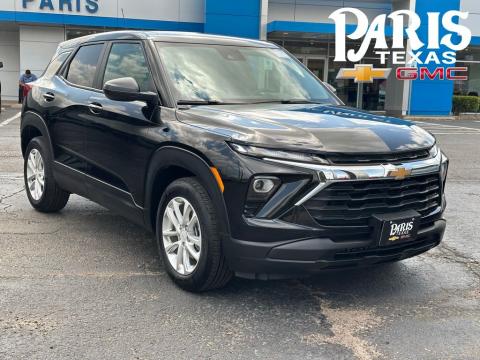 Mosaic Black Metallic 2026 Chevrolet TrailBlazer LS FWD for sale in Paris, TX - Stock #260857A