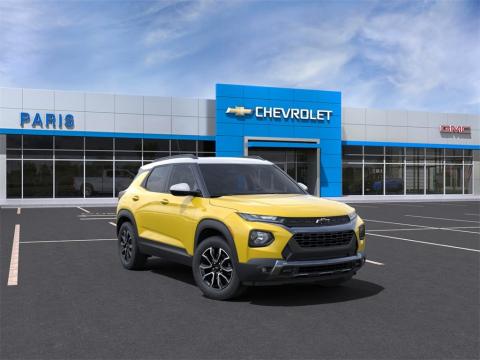  New 2023 Chevrolet TrailBlazer ACTIV Stock#230538 Nitro Yellow 