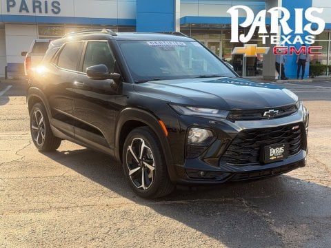 Mosaic Black Metallic 2023 Chevrolet TrailBlazer RS FWD for sale in Paris, TX - Stock #261052A