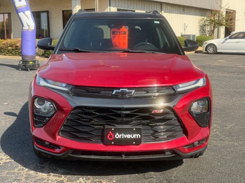 Pre-Owned Scarlet Red Metallic 2021 Chevrolet TrailBlazer RS FWD - photo 2 - Stock #X2604A