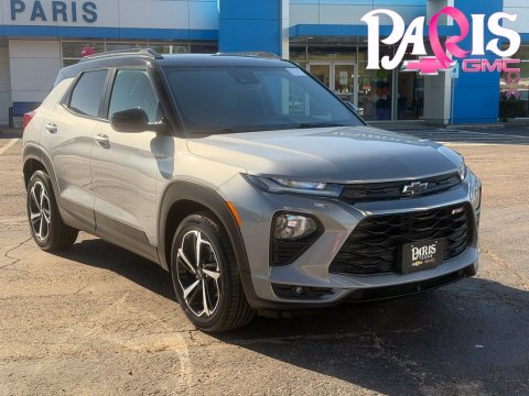 Sterling Gray Metallic 2023 Chevrolet TrailBlazer RS FWD for sale in Paris, TX - Stock #261271A