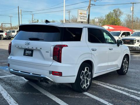 Pre-Owned Hyper White 2021 Hyundai Palisade Calligraphy AWD - photo 6 - Stock #A1031A