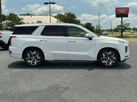 Pre-Owned Hyper White 2021 Hyundai Palisade Calligraphy AWD - photo 4 - Stock #X2479