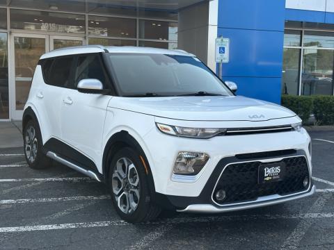  Pre-Owned 2022 Kia Soul X-Line Stock#260029A Snow White Pearl 